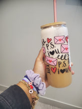Load image into Gallery viewer, P.S I Love U ❤️ Glass Cup
