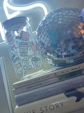 Load image into Gallery viewer, ☕️Soft Girl Café Clear Glass Cup