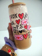 Load image into Gallery viewer, P.S I Love U ❤️  Glass Cup

