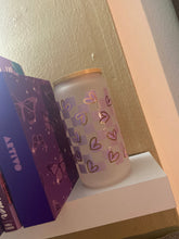 Load image into Gallery viewer, 💜Checkmate Love Frosted Glass Cup
