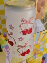 Load image into Gallery viewer, 🍒Cherry Bomb Frosted Glass Cup

