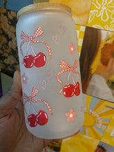 Load image into Gallery viewer, 🍒Cherry Bomb Frosted Glass Cup
