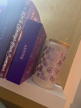 Load image into Gallery viewer, 💜Checkmate Love Frosted Glass Cup
